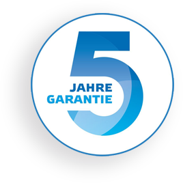 5-Jahre Garantie